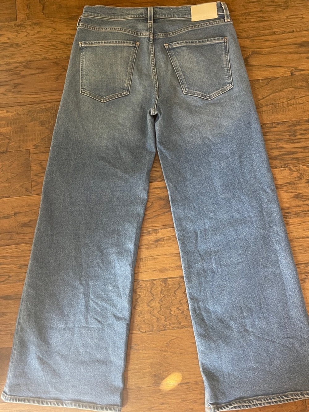 Citizens of Humanity Loli Mid-Rise Baggy Wide Leg Denim Palazzo - Picture 5 of 5